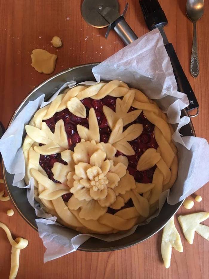 Рецепт вишневого пирога Рецепт, Пирог, Рецепт вишневого пирога, Десерт, Пирог как у бабушки, Извините за длиннопост, Длиннопост