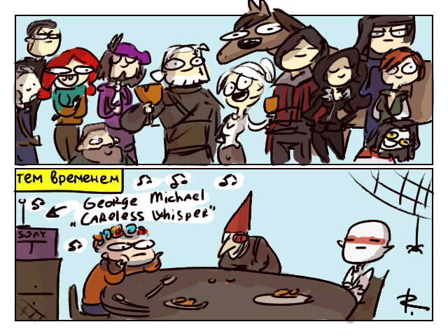 When Geralt didn't invite you to a birthday party - Witcher, Comics, Ayej