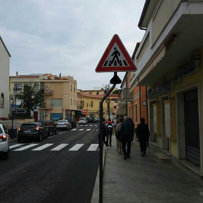 Road mushroom. - Signs, Savvy, Now, Doesn't get in the way