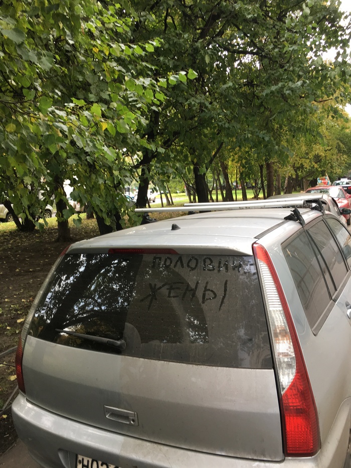 half wife - Car, Wife, Washing, Longpost