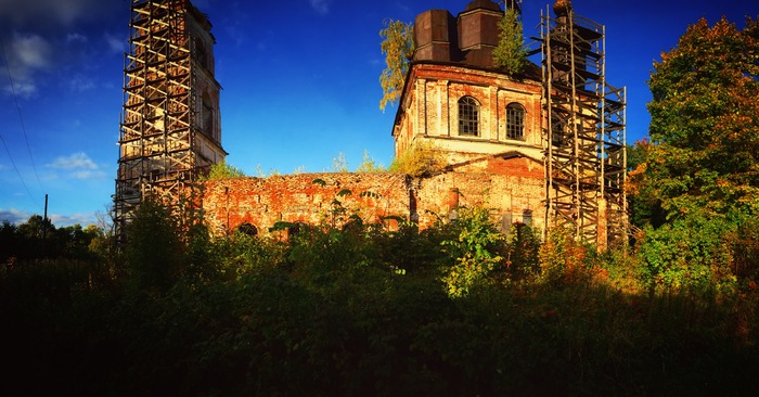 The village of Bogorodskoe - My, Landscape, Walk, Structure