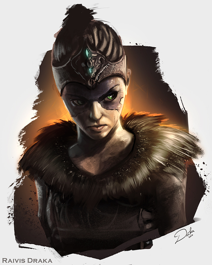 Senua! - Raivis draka, Hellblade - Senuas Sacrifice, Senua