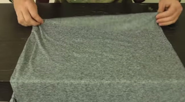 How to fold a T-shirt compactly? - Time, Quickly, T-shirt, Longpost