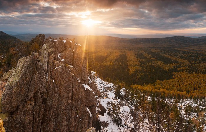 Осень на Южном Урале Таганай, Россия, Фотография, Пейзаж, Урал, Надо съездить, Природа, Длиннопост