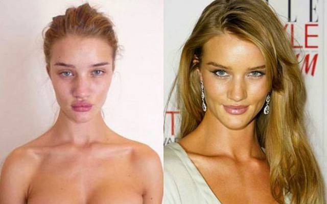 The Great Deception: What Supermodels Look Like Without Makeup - Society, Fashion model, Supermodel, Beautiful girl, Cosmetics, No make up, Cara Delevingne, Appearances are deceptive, Longpost