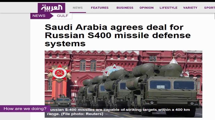 Saudi Arabia agreed to buy S-400 from Russia - news, Politics, Saudi Arabia, Video, Weapon