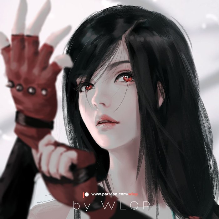 Tifa Wlop, Original Character, Anime Art, Anime original, 