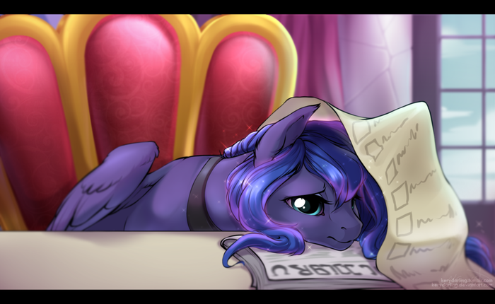 Redraw My Little Pony, Princess Luna, Kerydarling