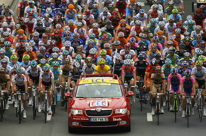 О майках победителей в велоспорте