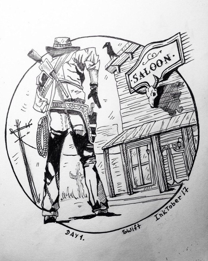 Inktober 2017 Day 1