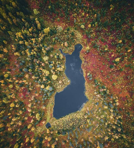 Озеро в Финляндии...