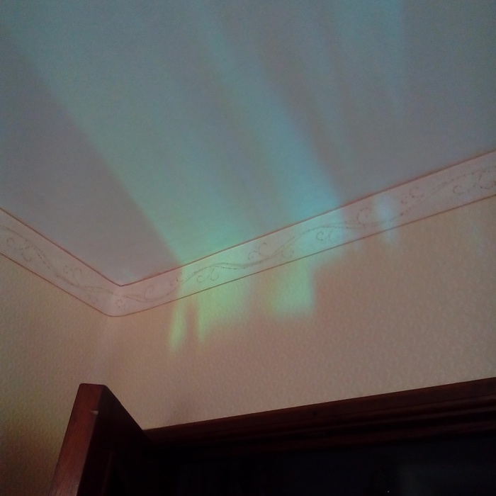 Northern lights in the room :D - My, Polar Lights, Room