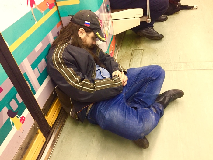 Yesterday on the subway, or where did Silent Bob go? - My, Jay and Silent Bob, Dogma, Metro, Carelessness, Pleased