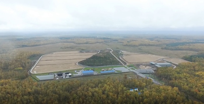 The largest landfill in Europe has already been built in Moscow. - New Moscow, Polygon, Dump, , Waste, Ecology, Troitsk, Malinki, Video, Longpost