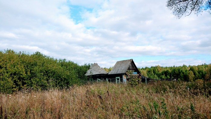 Abandoned village - My, Abandoned villages, Abandoned, Longpost, The photo