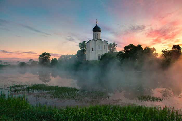 Perfect temple - League of Historians, The culture, Architecture, Medieval Russia, Church of the Intercession on the Nerl, Longpost