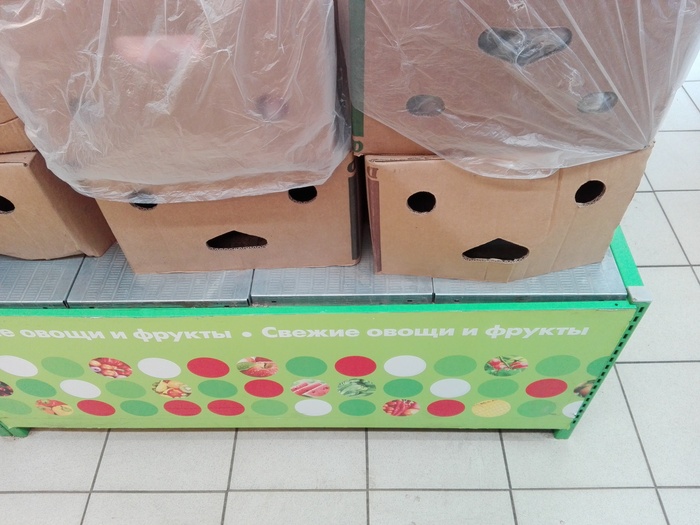 Офигевшие коробки.