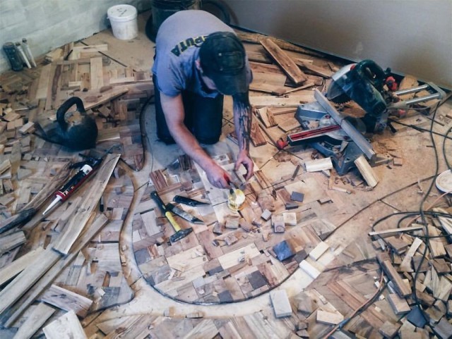 DIY parquet - Decor, With your own hands, Parquet, Longpost