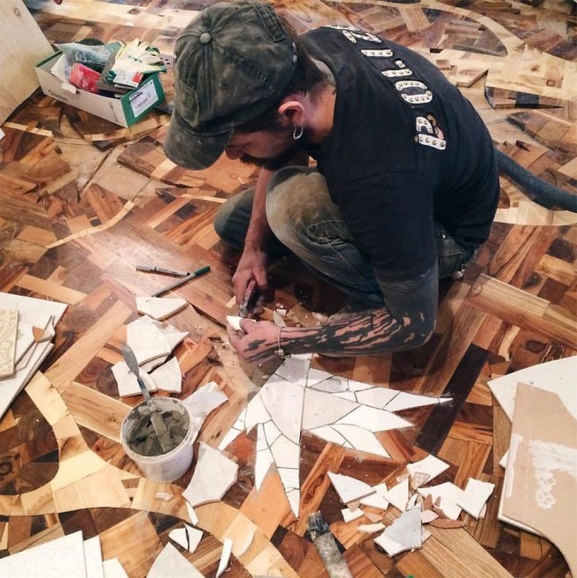 DIY parquet - Decor, With your own hands, Parquet, Longpost