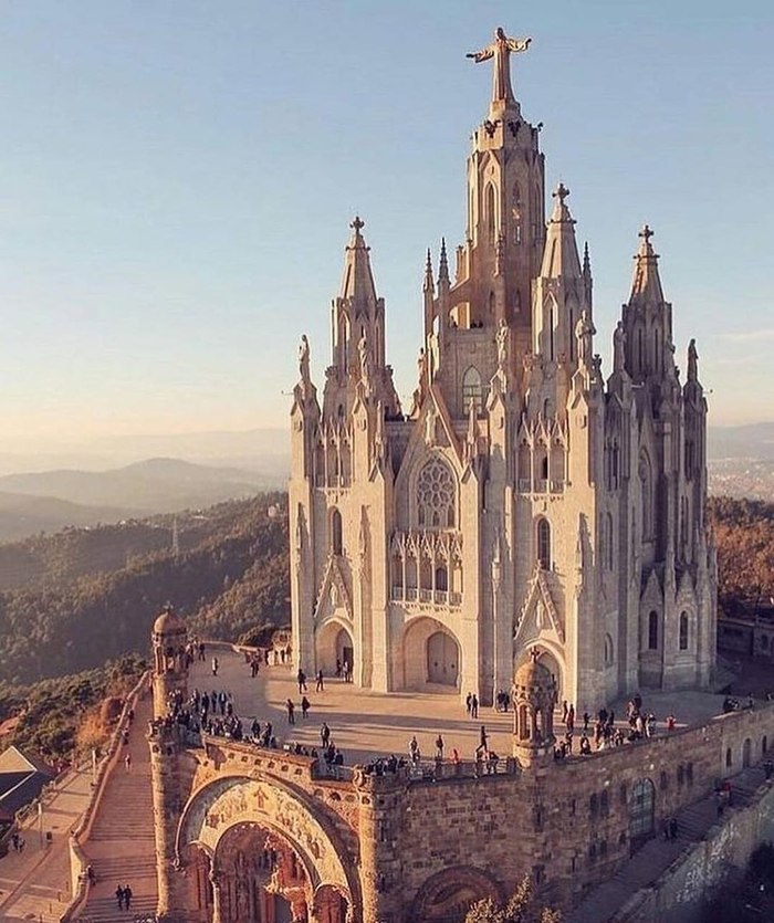 Barcelona, ??Tibidabo Cathedral - Barcelona, Tibidabo Cathedral, Barcelona city