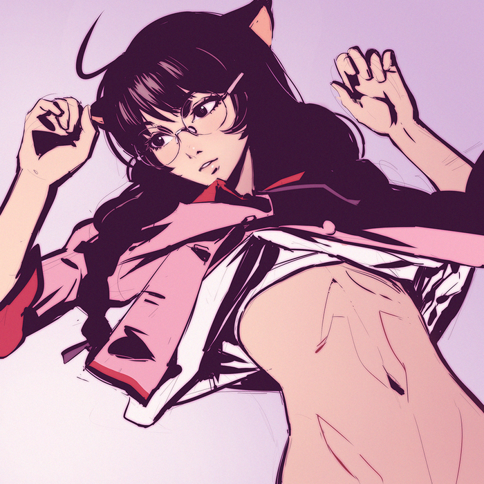 Hanekawa sketch