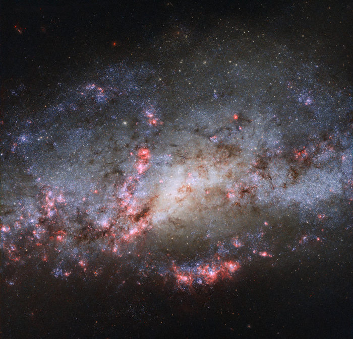 The Hubble Space Telescope captures the aftermath of a galaxy collision - Space, Collision of galaxies, Hubble telescope, Astronomy, Longpost, Hubble telescope