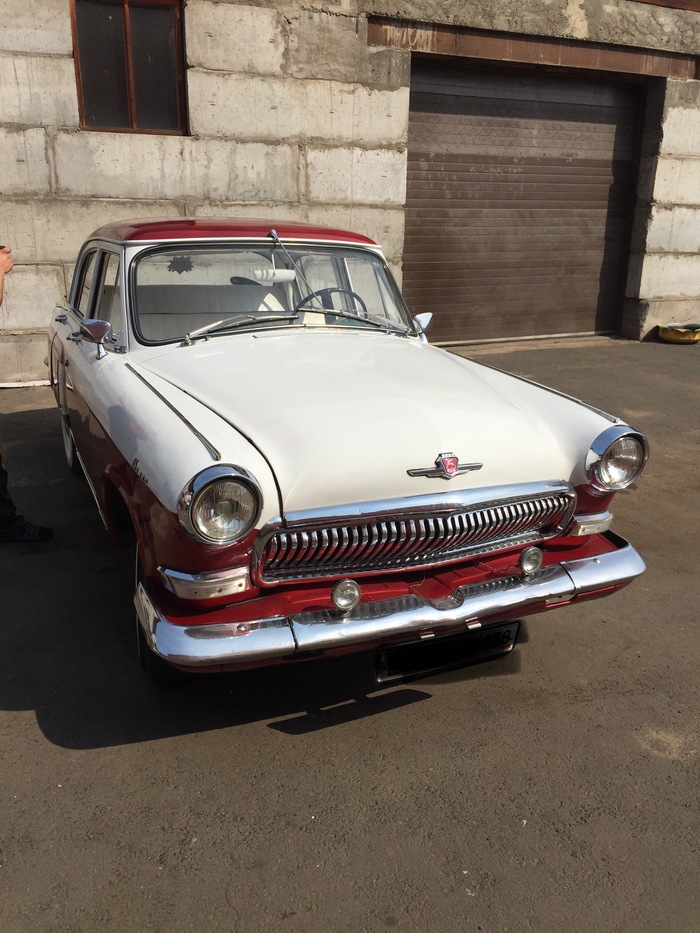 Time capsule :) Refurbished!!!! - Retro car, My, Auto, Gaz-21, Longpost, Gorgeous