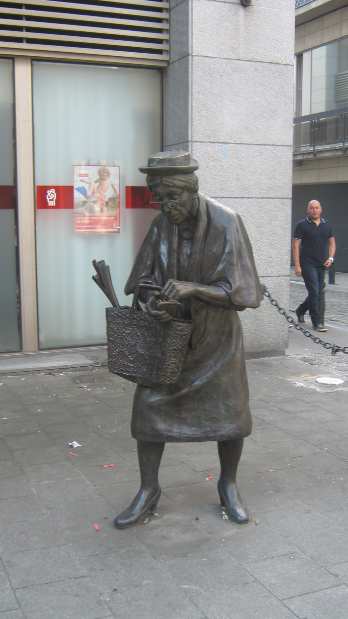 Grandma Brussels... - My, Brussels, Monument, Belgium