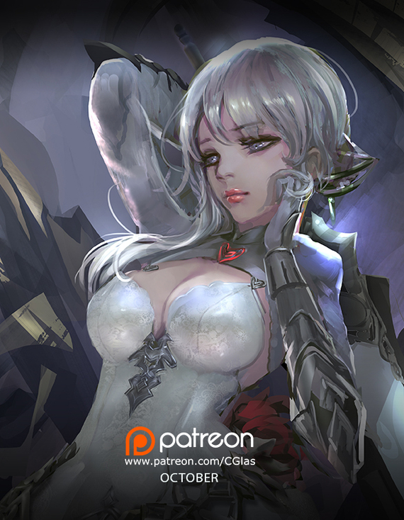 SinoAlice-Snowwhite Patreon Sneakpeek DeviantArt, , , , Anime Art, Cglas