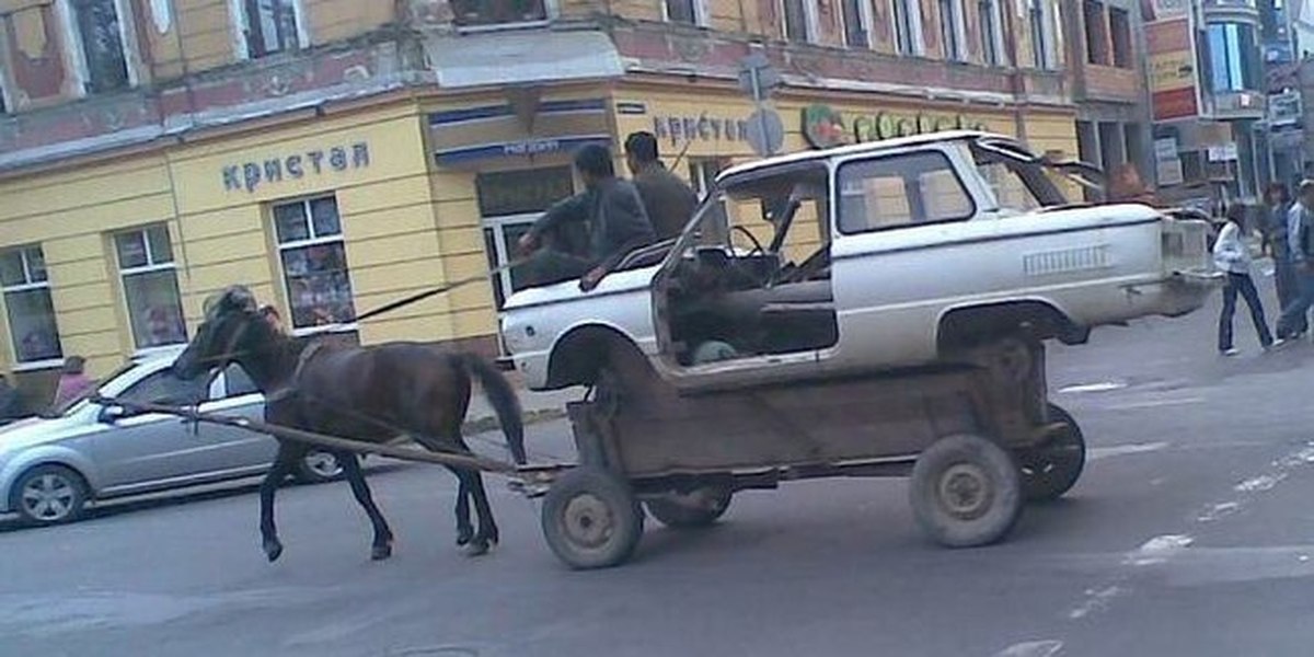 Лошадиные силы в машине