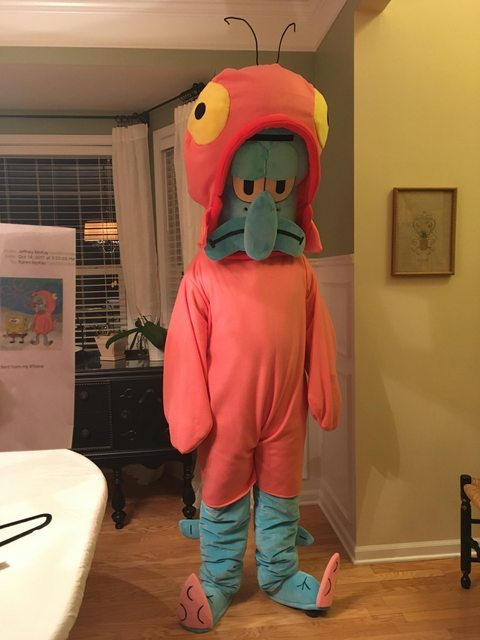 Just sad Squidward - Squidward, Halloween costume