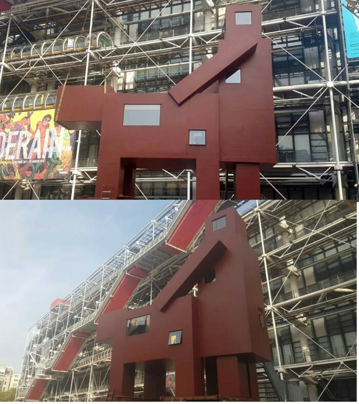 New building in Paris: Art.. - Paris, Doggy style, Art