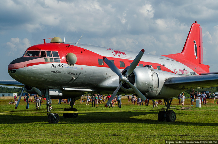 The legend of the Soviet passenger aviation - IL-14 - Spotting, Ilyushin, , Orlovka, Aviation, Longpost