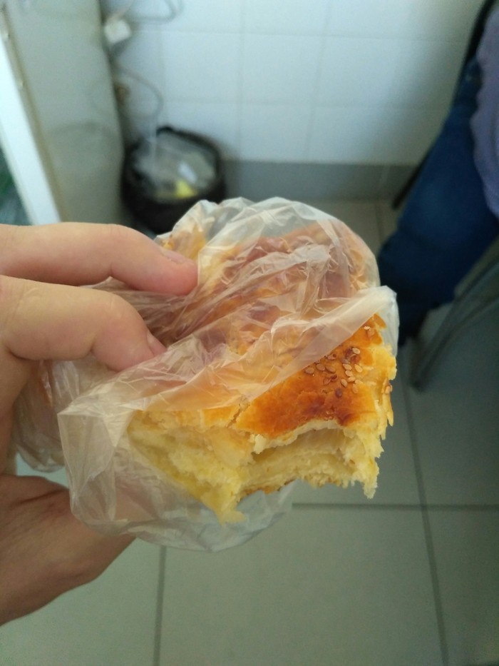 I bought samsa with meat... - My, Samsa, Deception, Success, Longpost