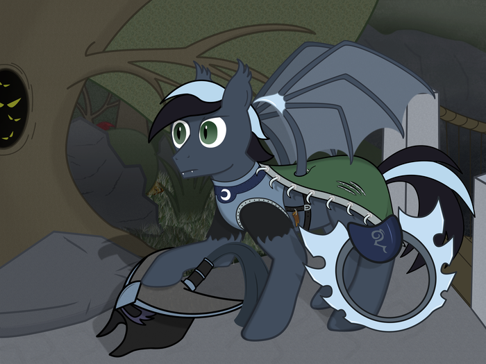     My Little Pony, Thestral, Batpony, Original Character, MLP Learning