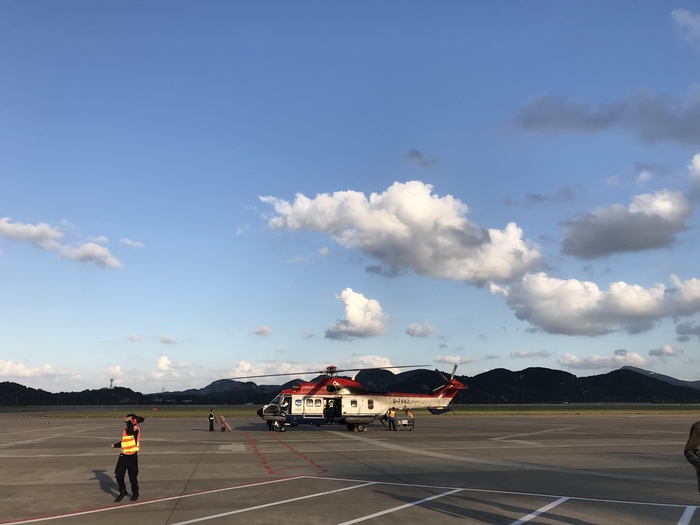 Экстренная эвакуация с морской буровой установки Буровая, Шельф, Эвакуация, Морское бурение, Фотография, Длиннопост