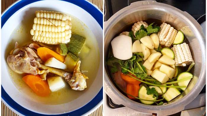 Mexican soup Caldo de pollo - My, Mexican cuisine, Mexico, Kitchen, Food, , , Abroad, Emigration