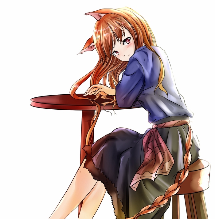 Horo/Holo Anime Art, Аниме, Spice and Wolf, Horo, Holo
