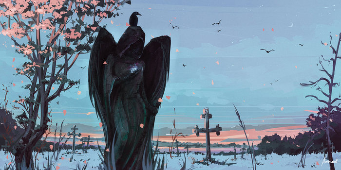 Grave Angel , , , Alena Aenami