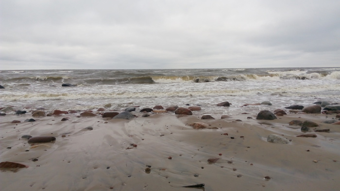 Gray Baltic. - Russia, Svetlogorsk, Relaxation, Resort, Signs, My, Sea, Story