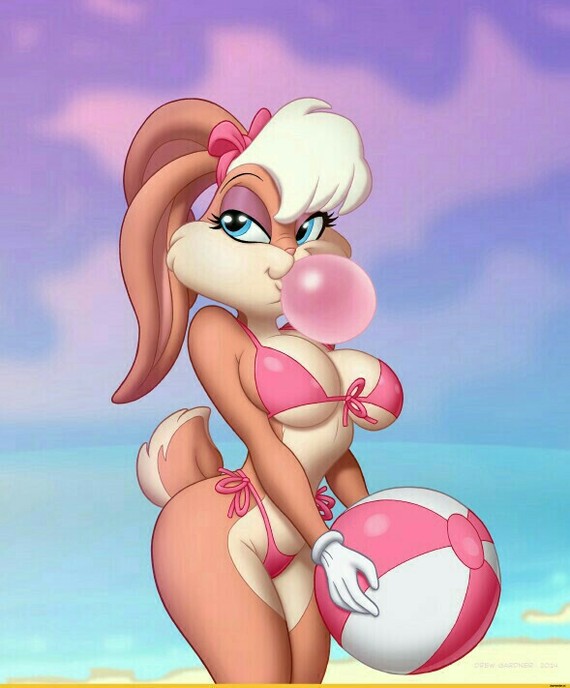 Banny - NSFW, Bunny, Beach, Bikini