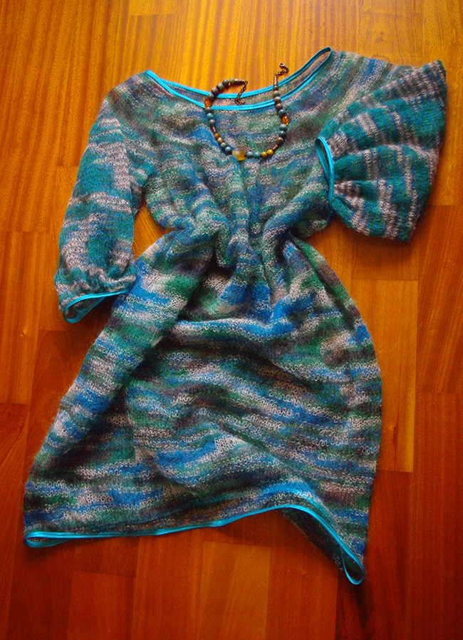Воздушное платье Вязание руками, Вязание, Длиннопост