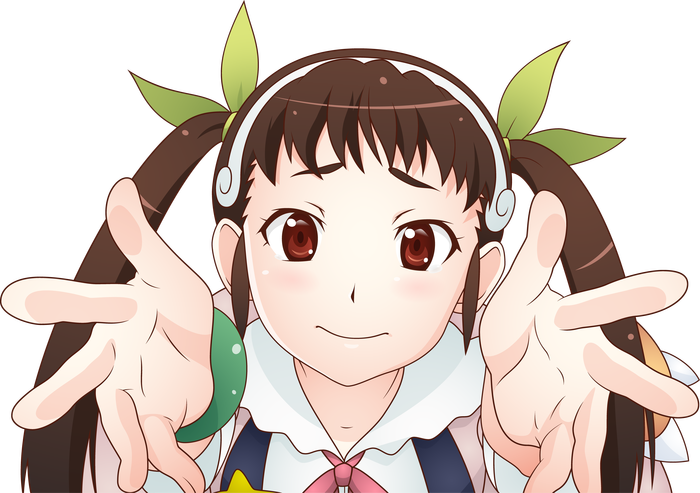 Mayoi Hachikuji , Monogatari series, Hachikuji Mayoi, Shinobu Oshino, Anime Art, 