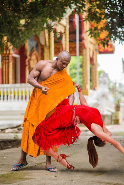 Photographs of a Shaolin monk - Monks, Fotozhaba, Longpost