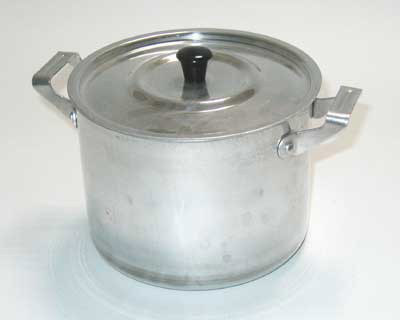 Saucepan on the head - My, Pan, Kitchen, , Milota, Utensils