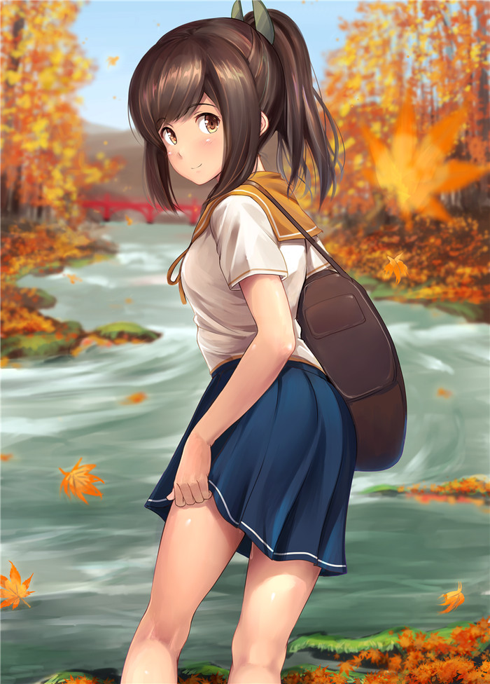 I-401 (Kantai) Anime Art, , Kantai Collection, I-401