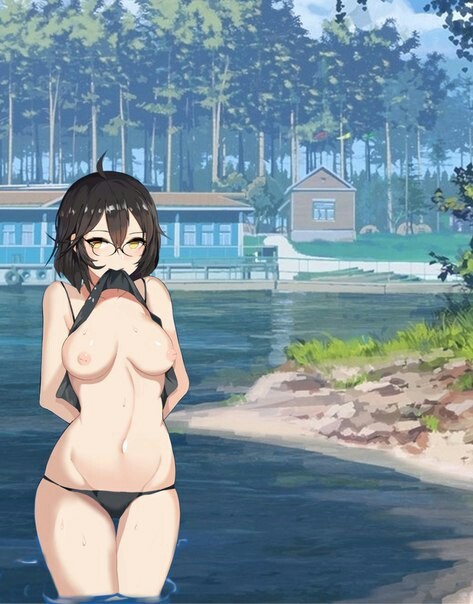 How many secrets this island holds... - Zhenya, Visual novel, Endless summer, Not a bug, NSFW