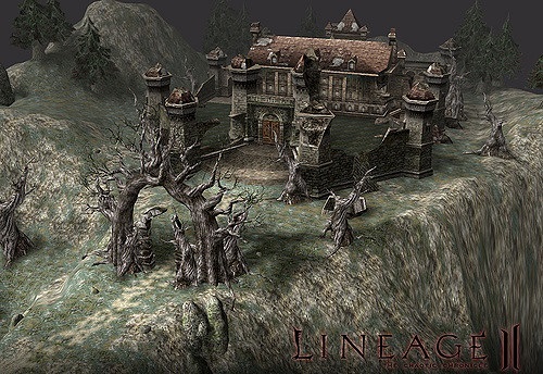 Curse of the Forest of the Dead. part 1 - My, Lineage 2, Lineage, MMORPG, , , Undead, , Vampires, Longpost