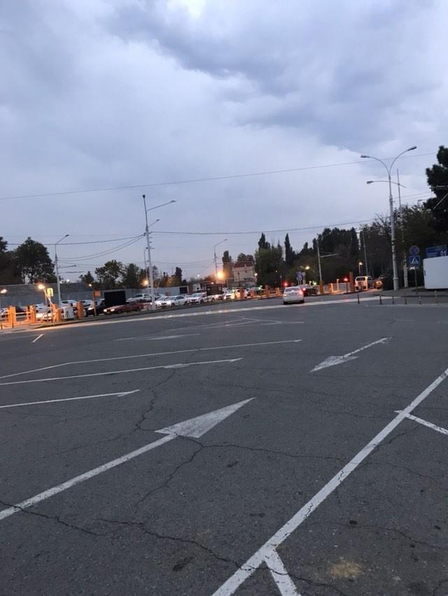 Airport parking lot - The airport, Parking, Motorists, Krasnodar