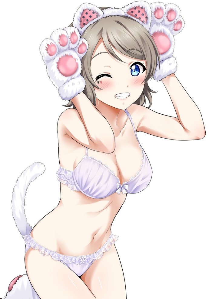 Watanabe You. - NSFW, Аниме, Anime Art, Love live! Sunshine!!, Watanabe You